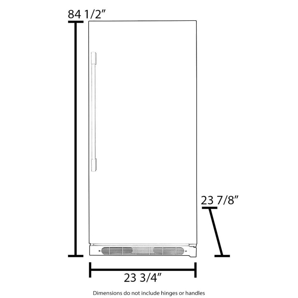 Signature Kitchen Suite 24" Integrated Column Refrigerator Right Hinge - Panel Sold Separately, , large