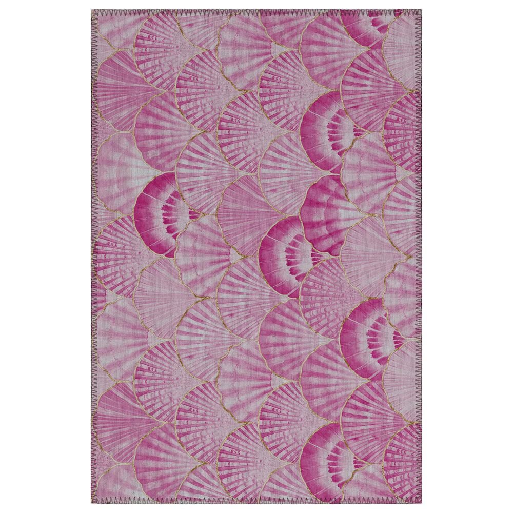 Dalyn Rug Company Seabreeze Animal Print 1"8" x 2"6" Blush Area Rug, , large