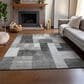 Dalyn Rug Company Neo NO15 3" x 5" Pewter Area Rug, , large