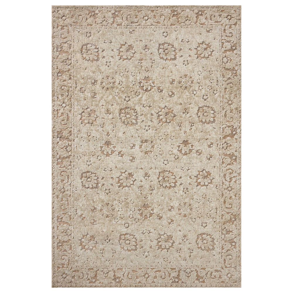 Loloi Percival Natural and Salmon 2"3" x 3"9" Area Rug, , large