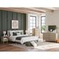 Ashley Cielden King Upholstered Platform Bed with Roll Slats in Tan, , large
