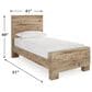 Ashley Hyanna Twin Bed in Golden Rustic Tan, , large