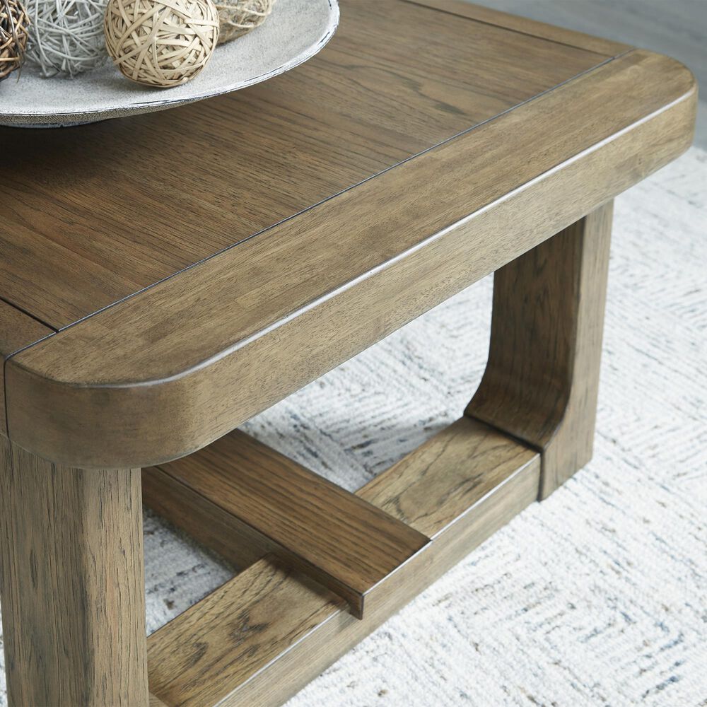 Ashley Cabalynn Coffee Table in Light Brown, , large