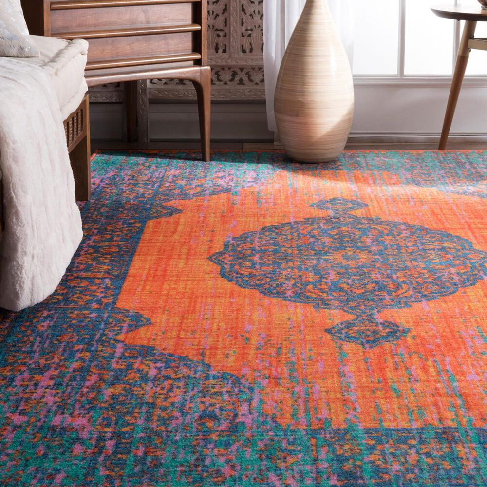 nuLOOM Giza MCGZ38A 5' x 8' Orange Area Rug, , large