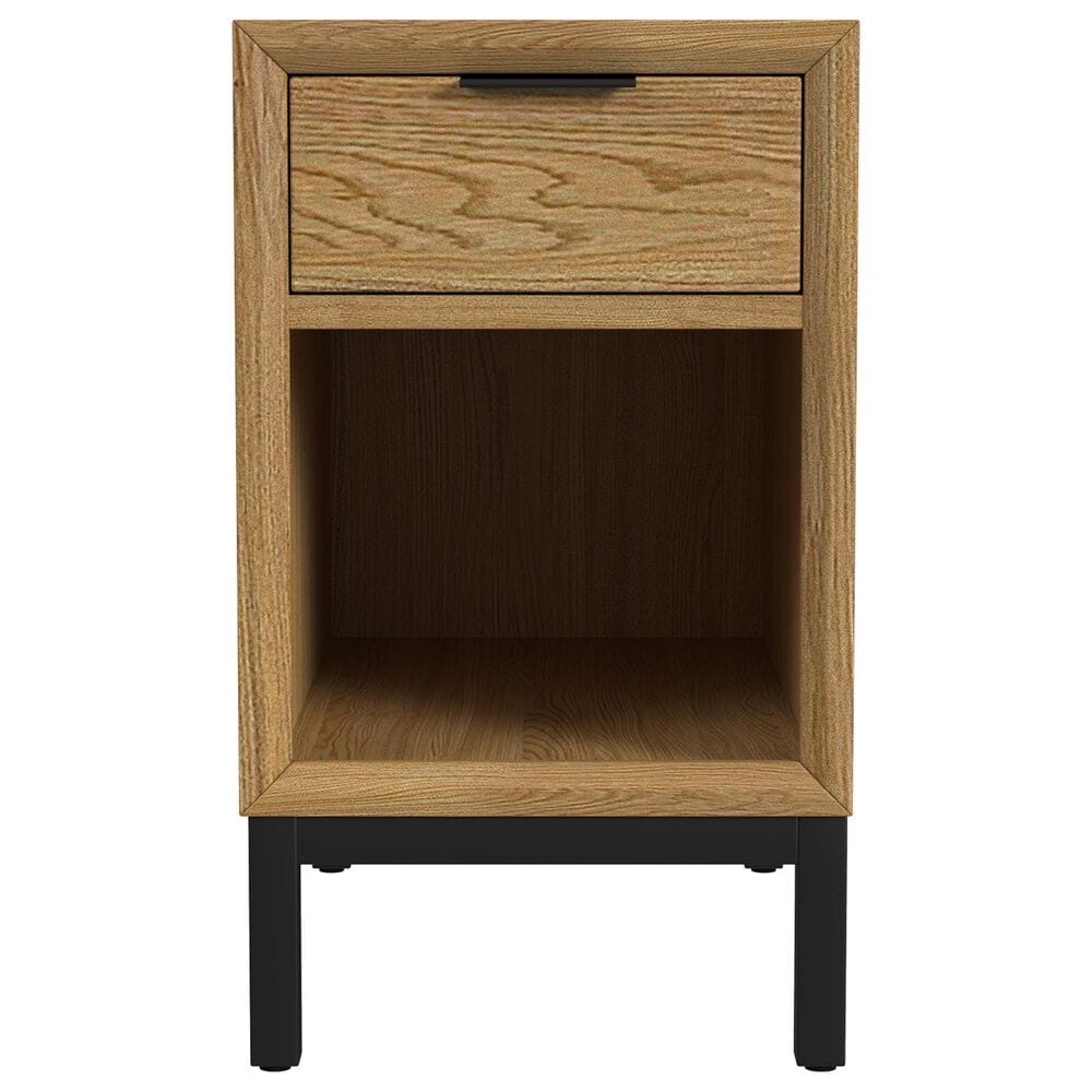 Hawthorne Furniture Newport Chairside Table in Natural Oak, , large