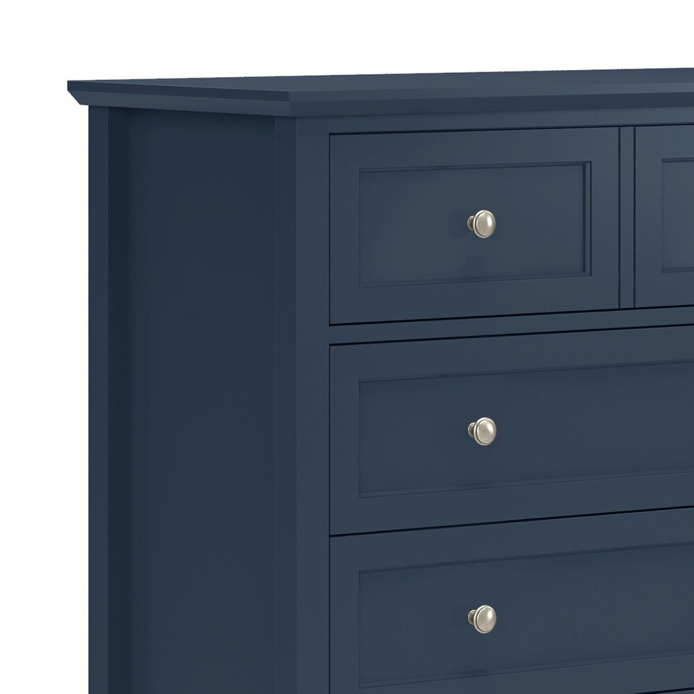Urban Home Grace 5-Drawer Chest in Blueberry, , large