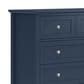 Urban Home Grace 5-Drawer Chest in Blueberry, , large
