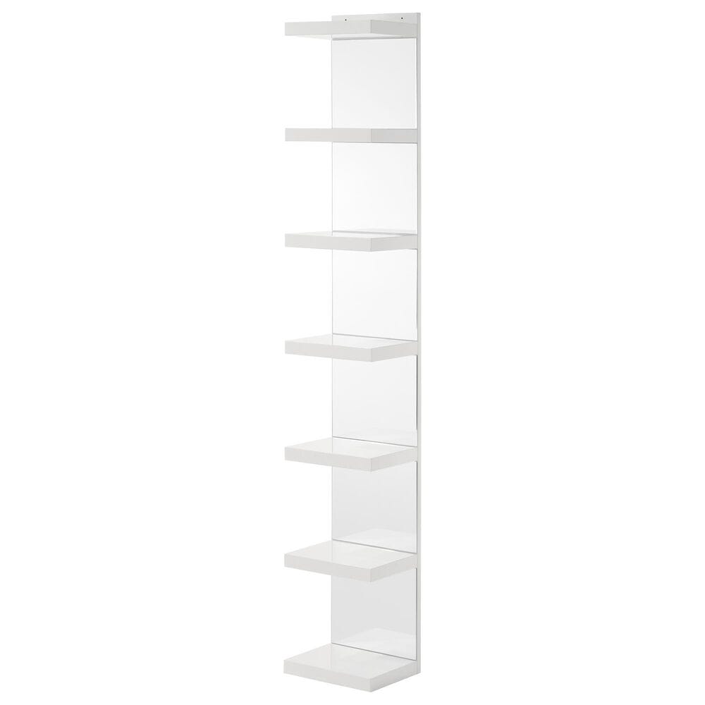 Crown Mark Luxo Rack in White, , large