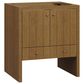James Martin Hudson 30" Single Bathroom Vanity in Honey Oak with 3 cm Lime Delight Silestone Top and Rectangular Sink, , large