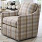 Lexington Home Brands Glenhaven Swivel Chair in Mixed Plaid, , large