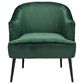 Zuo Modern Ranier Accent Chair in Green Velvet, , large