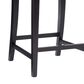 Linon Home Decor Flynn 22" Counter Stool in Black, , large