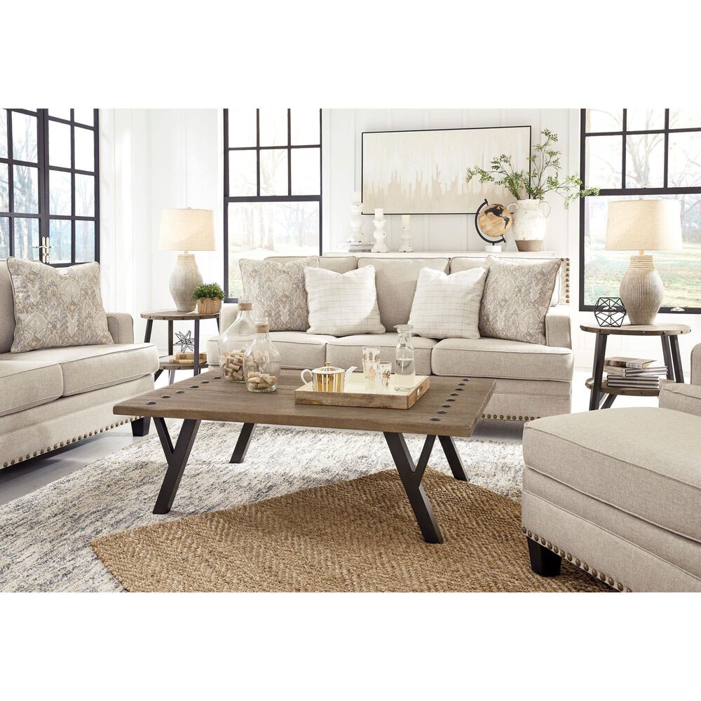 Ashley Clareddon 2-Piece Living Room Set in Linen, , large