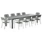 International Home Miami Pontel 11-Piece Rectangular Extendable Patio Dining Set in Grey, , large