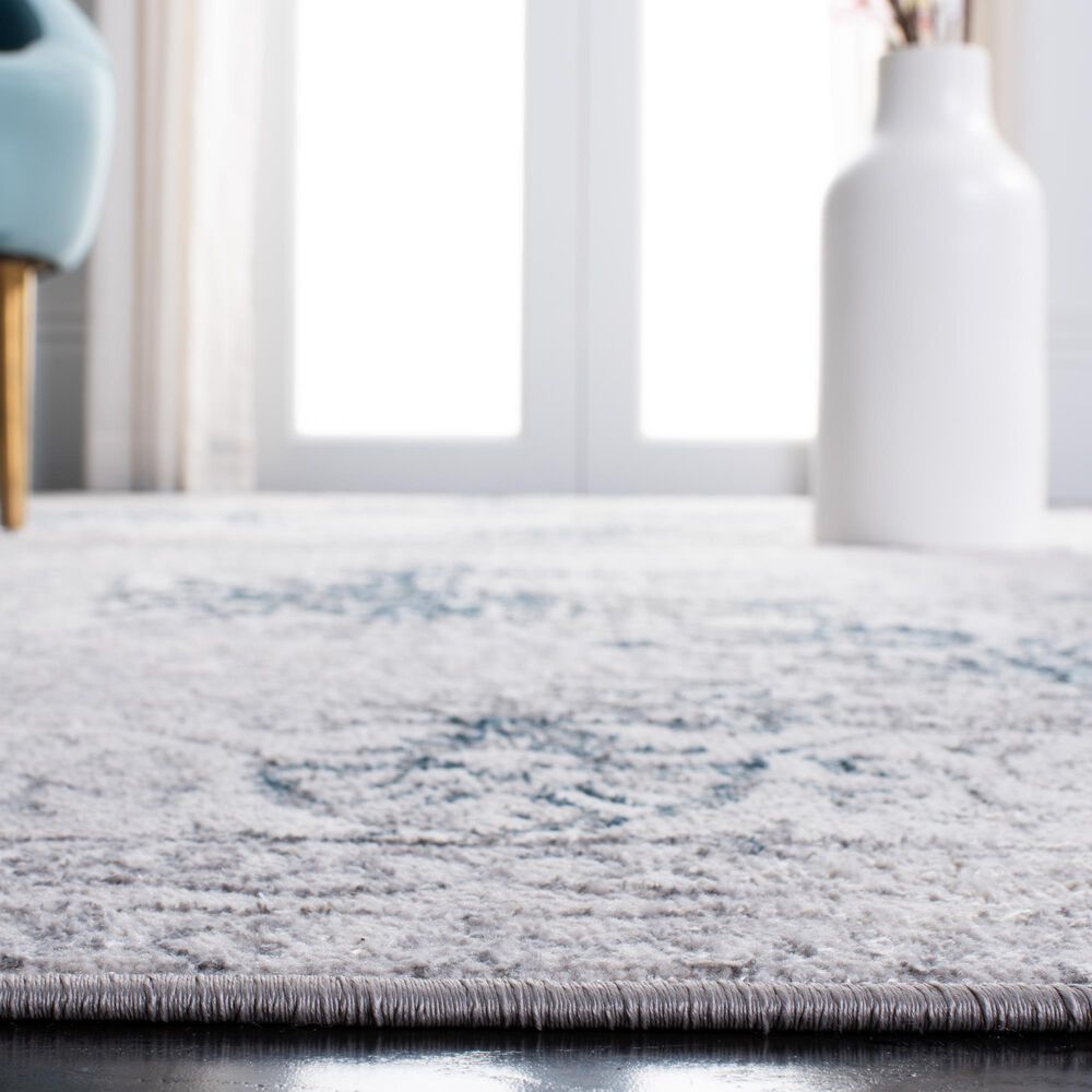 Safavieh Orchard Oriental 4&#39;5&quot; x 6&#39;5&quot; Grey and Blue Area Rug, , large
