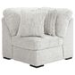 Ashley Cuddle Plush 6-Piece Stationary Left Facing Sectional with Chaise in Arctic, , large