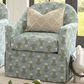 Best Home Furnishings Meg Swivel Chair in Porcelain, , large