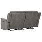 Ashley Next-Gen DuraPella Power Reclining Sofa with Power Headrest in Slate, , large