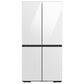 Samsung Bespoke Bespoke 4-Door Flex Bottom Panel in White Glass, , large