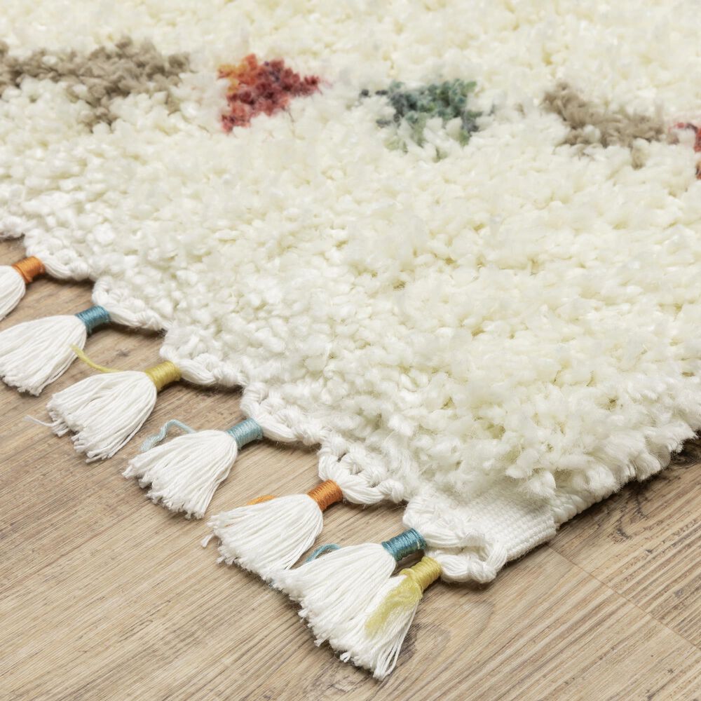 Oriental Weavers Axis AX08A 9&#39;10&quot; x 12&#39;10&quot; Ivory Area Rug, , large