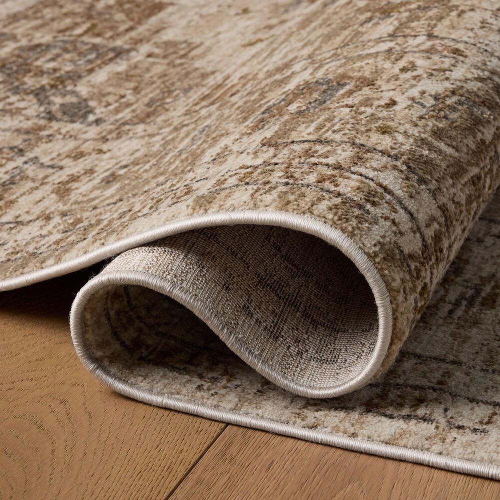 Loloi Haywood Natural and Bark 2&#39;7&quot; x 8&#39; Runner, , large