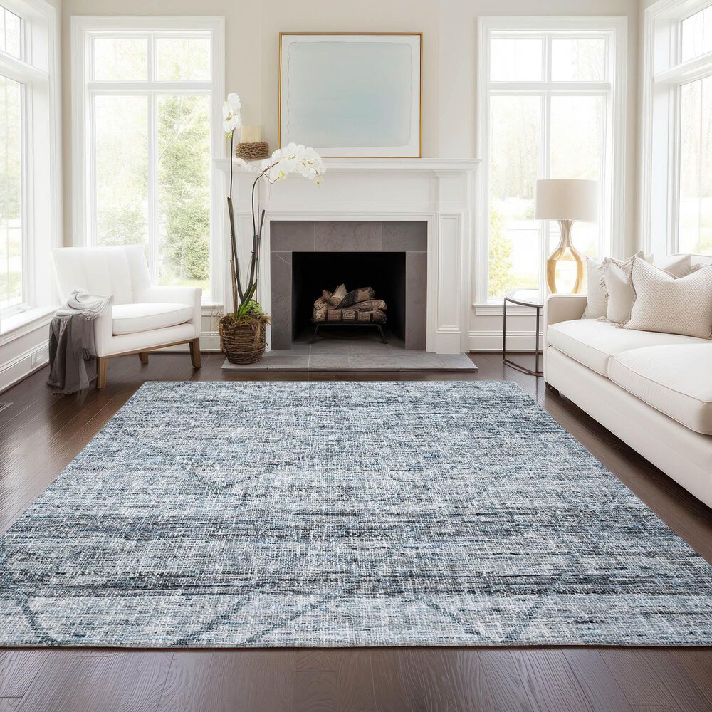 Dalyn Rug Company Portico PO1 Blue 8&#39; x 10&#39; Area Rug, , large