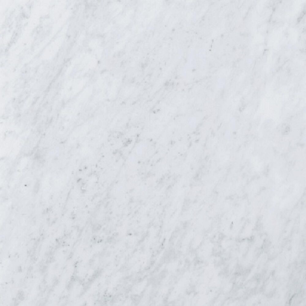 James Martin Vanities Chicago 72&quot; Double Bathroom Vanity in Glossy White with 3 cm Carrara White Marble Top and Rectangular Sinks, , large