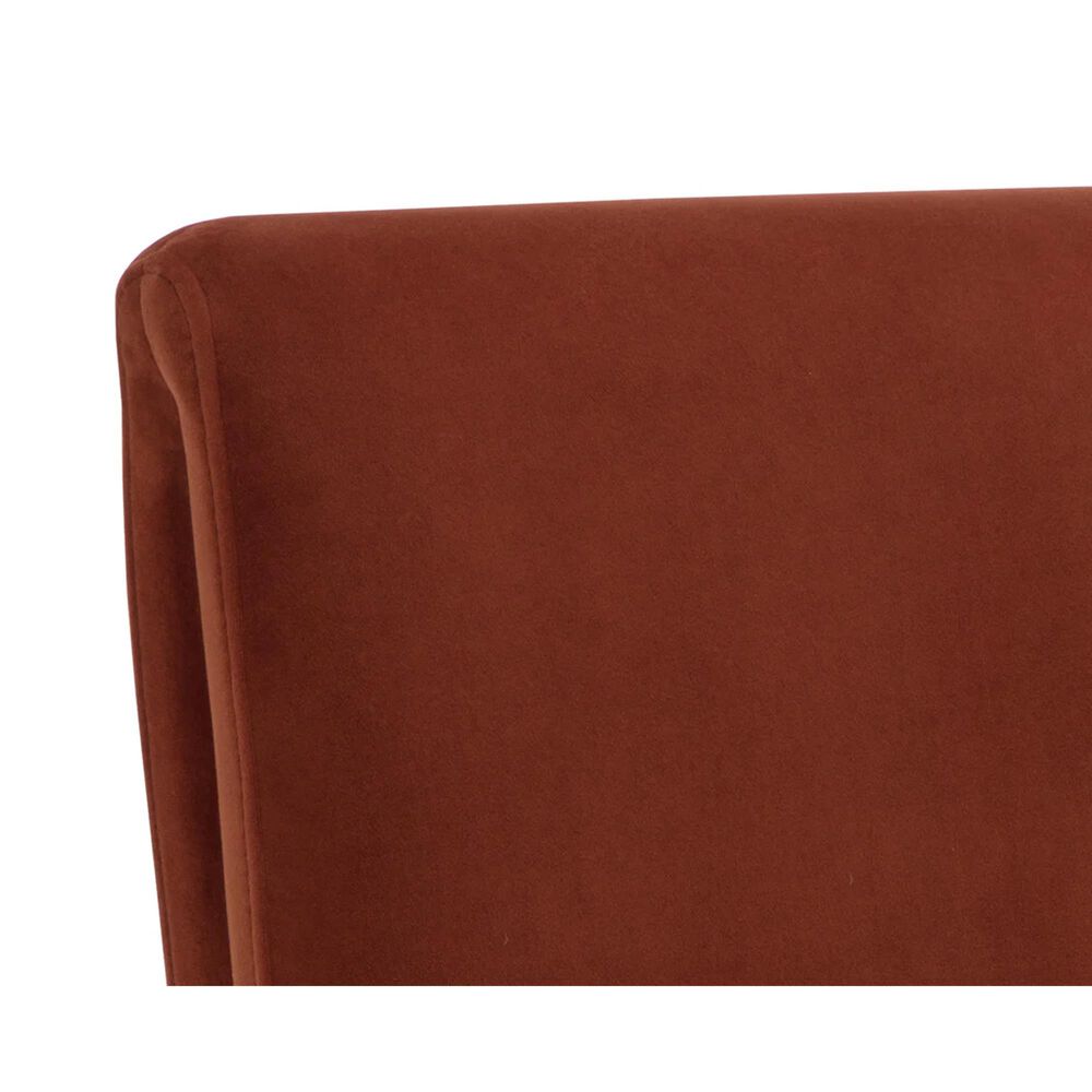 Club Collection By Sunpan Cascata Side Chair in Meg Rust, , large