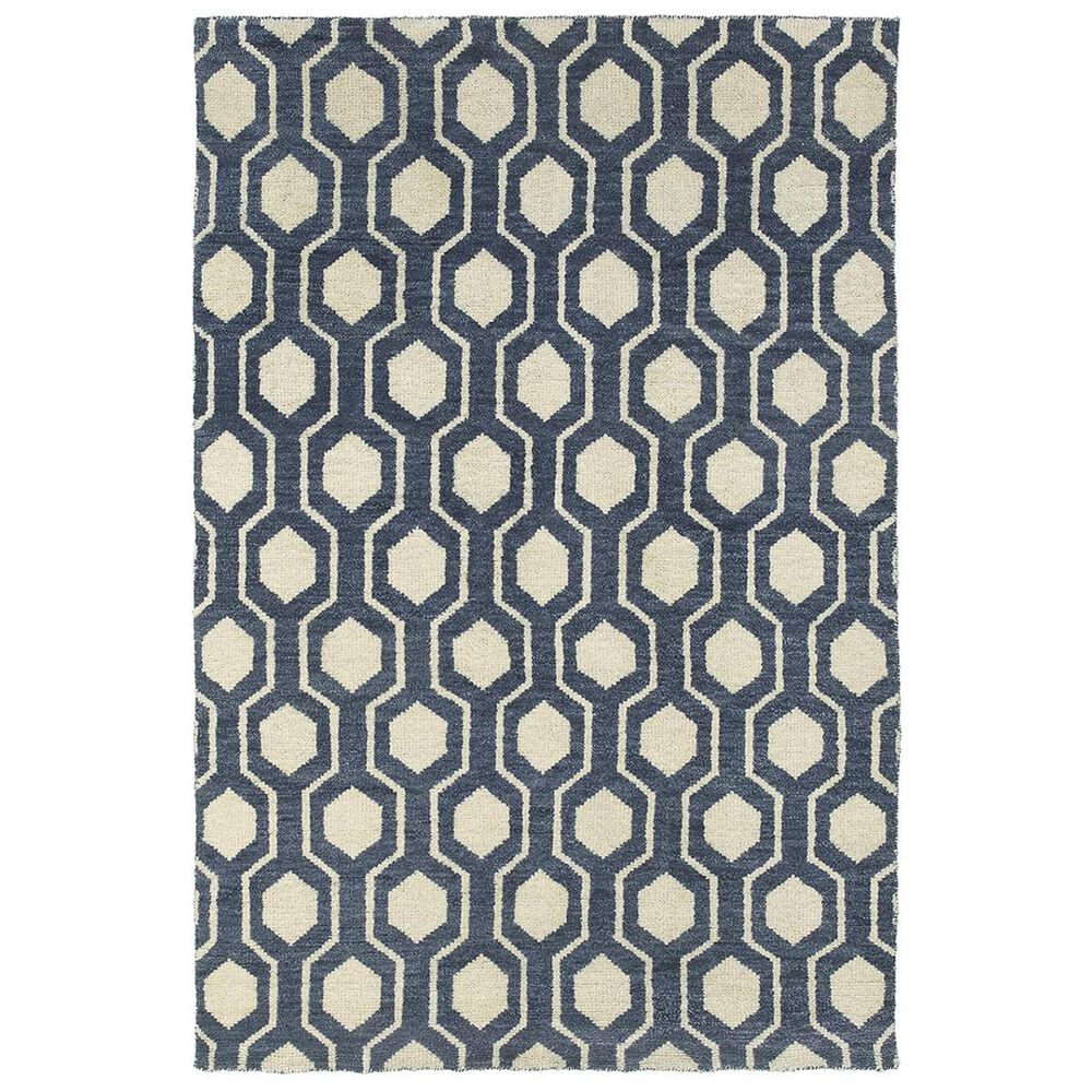 Oriental Weavers Maddox 56507 8" x 10" Navy Area Rug, , large