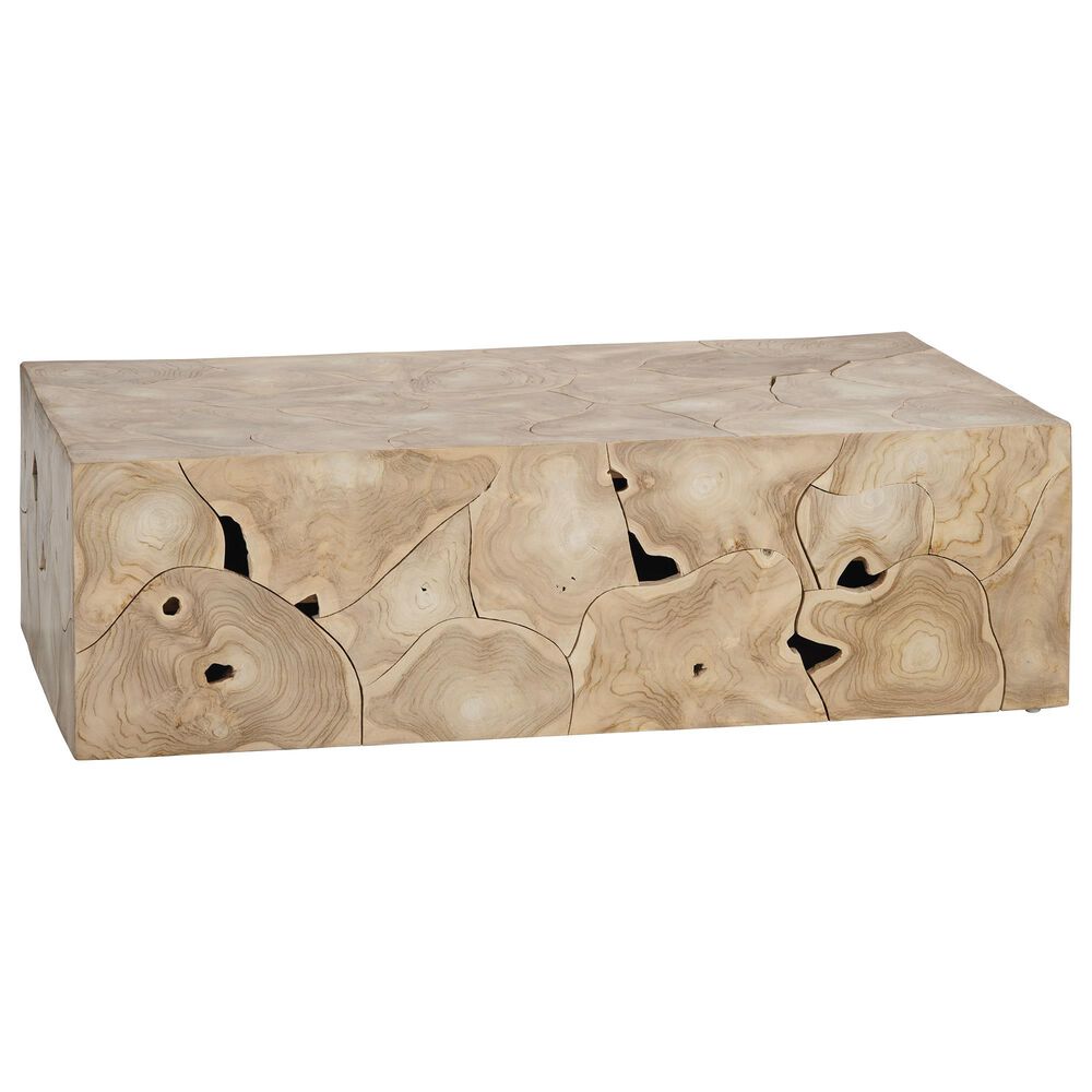 Crestview Collection Jackson Cocktail Table in Natural, , large