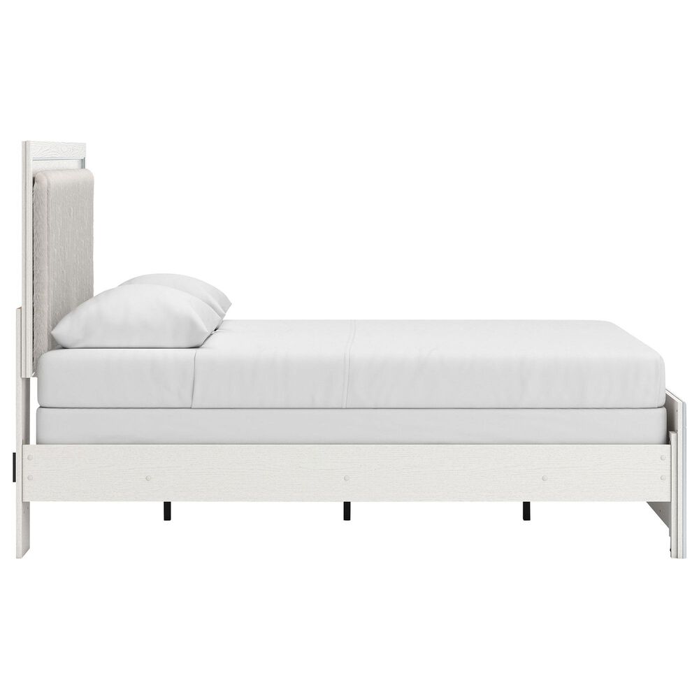 Ashley Zuraleus Queen Panel Bed in Matte White, , large