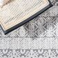 Safavieh Cabana CBN654A 2"2" x 11" Ivory and Grey Performance Runner, , large