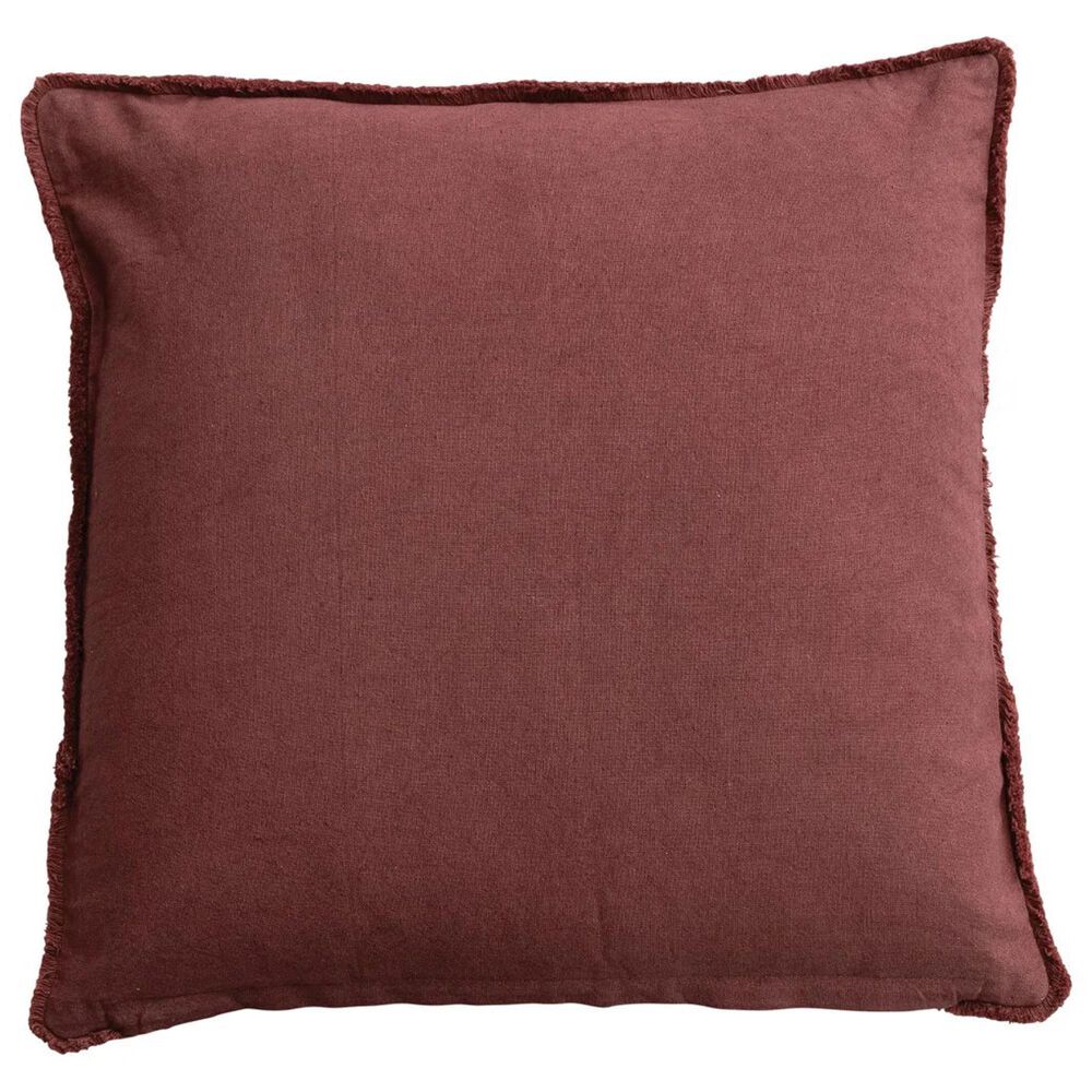 Creative Coop Obsidian 20" Square Throw Pillow in Brown and Green, , large