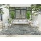 Nourison Garden Oasis Nautical Blue 9" x 12" Indoor/Outdoor Area Rug, , large