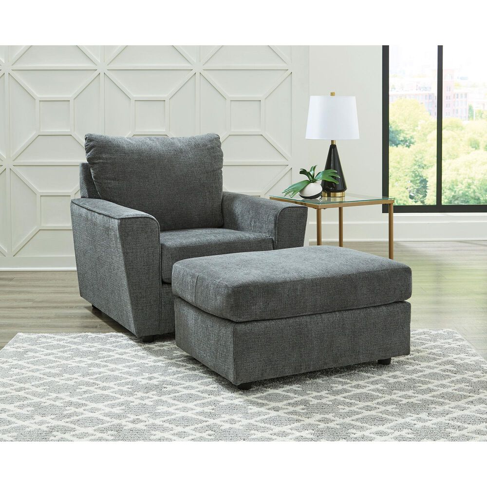 Ashley Stairatt Ottoman in Gravel, , large