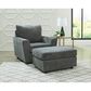 Ashley Stairatt Ottoman in Gravel, , large