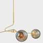 Mitzi Lighting Nyla 3-Light Chandelier in Aged Brass, , large