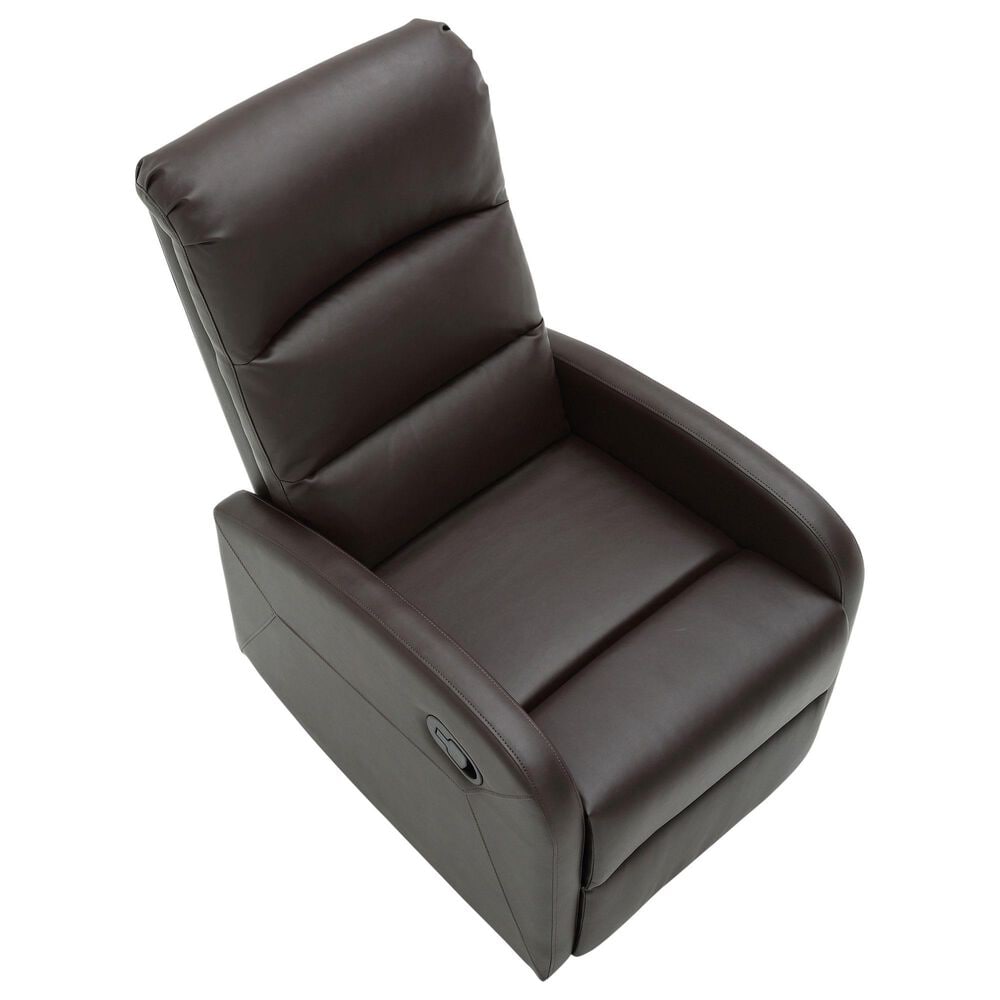 Lumisource Dormi Recliner Chair in Brown, , large