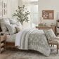 Levtex Martha 3-Piece Full/Queen Quilt Set in Sage and White, , large