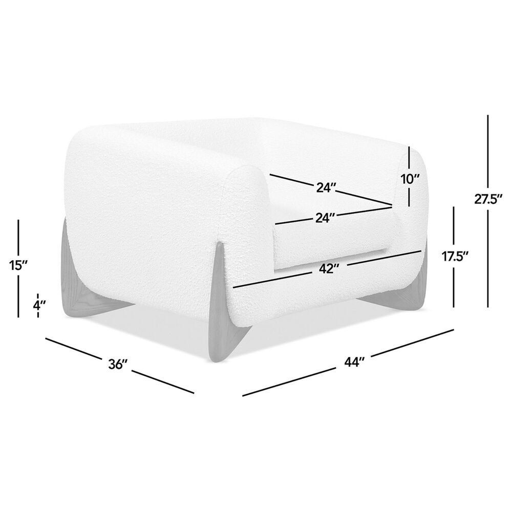 Jennifer Taylor Home Alpine Accent Arm Chair in Moss Green, , large