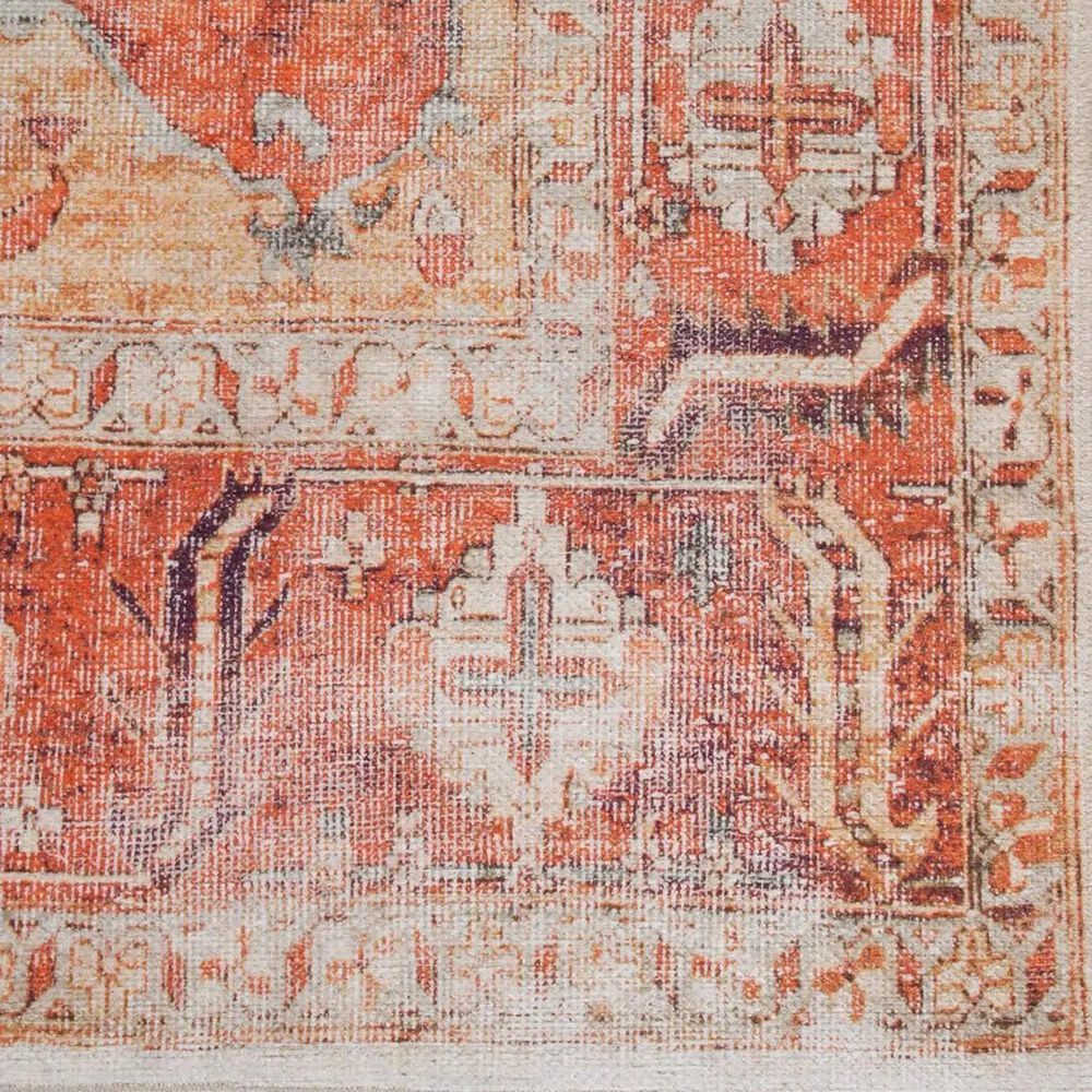 Jaipur Boheme Rhoda 2&#39;6&quot; x 8&#39; Burnt Orange Runner, , large