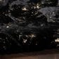 Nourison Cozy Shimmer 5"3" x 7"3" Black Area Rug, , large