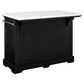 Steve Silver Aspen Kitchen Island in Ebony and White, , large