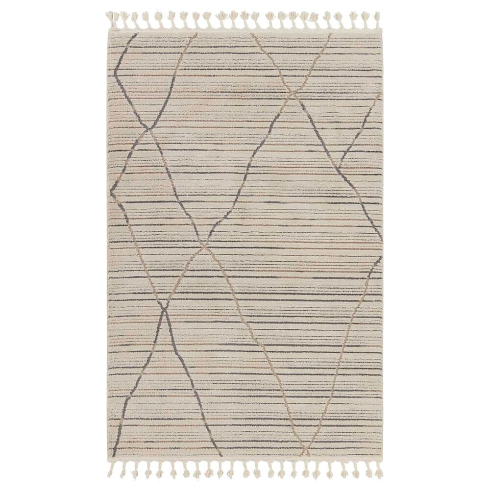 Jaipur Jaida Sachi Gray Morn 6"3" x 9"6" Area Rug, , large