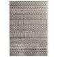 Central Oriental Corso Alvis 5" x 7"6" Grey and White Area Rug, , large