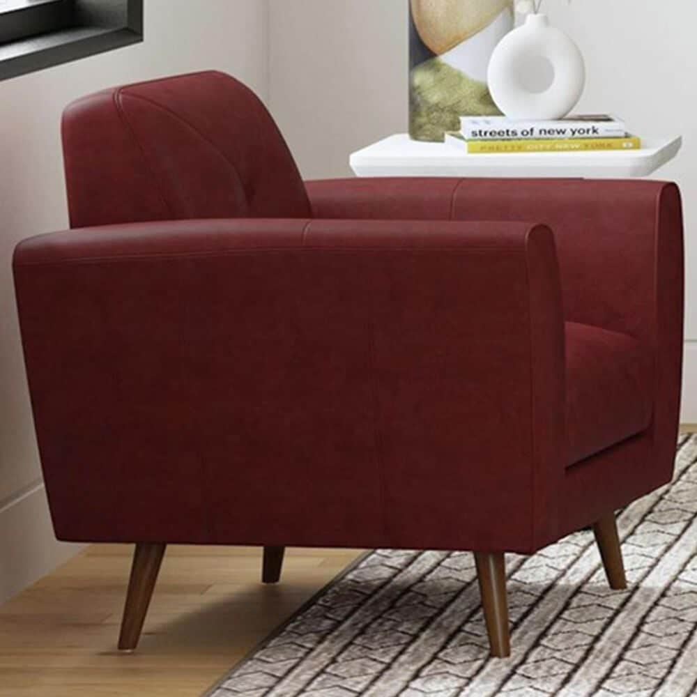 Mayberry Hill Sonata Accent Chair in Ling Dian Red, , large