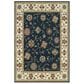 Oriental Weavers Kashan 2336B 5"3" x 7"6" Navy Area Rug, , large