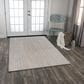RIZZY Cable Gray 4" x 6" Area Rug, , large