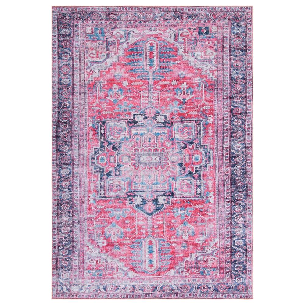 Safavieh Serapi 3"3" x 5" Navy and Red Area Rug, , large