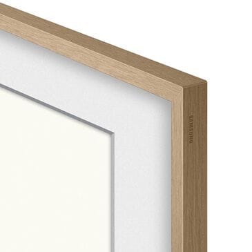 Samsung 55" The Frame Customizable Bezel - Modern Teak (2021), , large